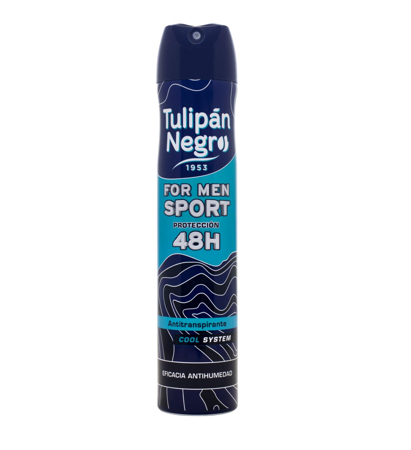 Дезодорант-антиперспирант Tulipan Negro For Men Sport 200 мл (8410751031482)