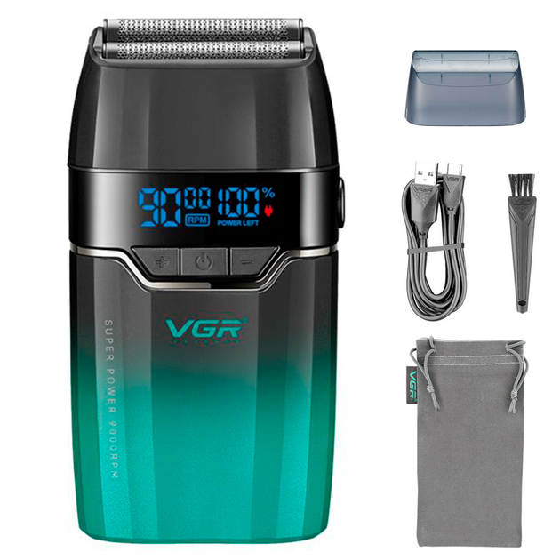 Електробритва-шейвер VGR V-308 Green