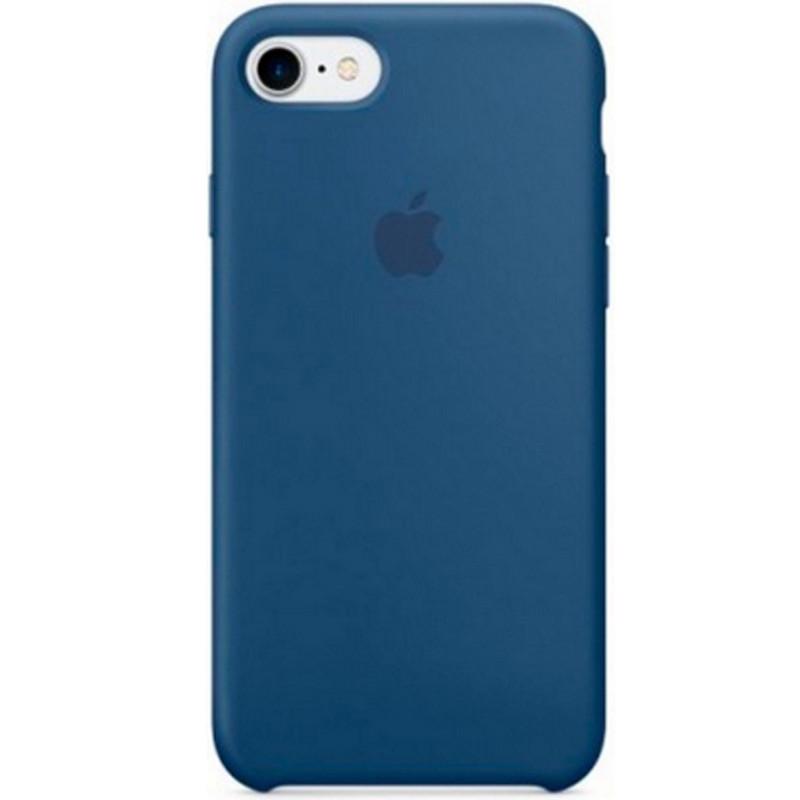 Противоударный Чехол Silicone Case AA для Apple iPhone 7/8 4.7" Синий/Navy Blue