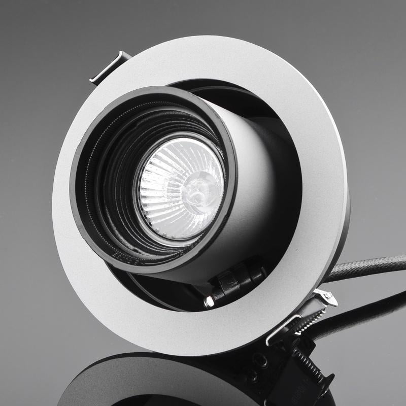 Светильник встроенный поворотный Brille KW-4/50W GU10 DL SL