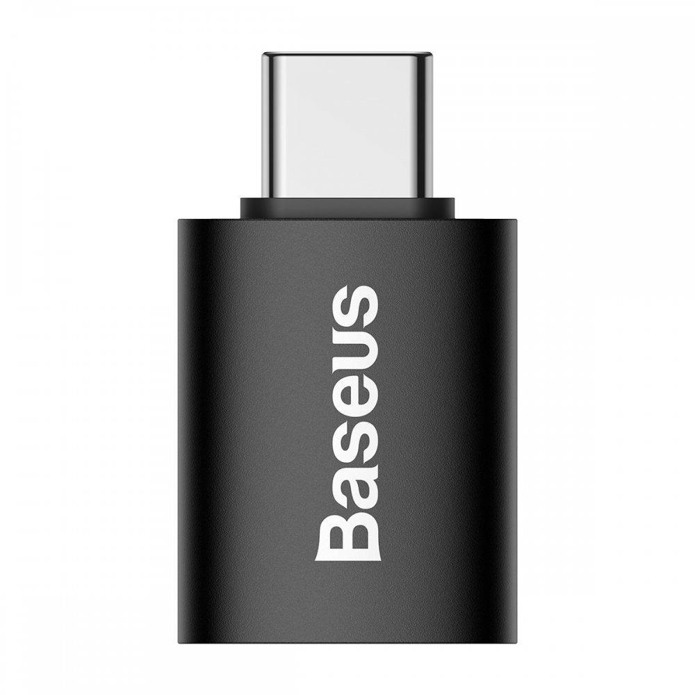 Адаптер BASEUS Ingenuity Series Mini OTG Adaptor Type-C to USB Black (ZJJQ000101) - фото 6