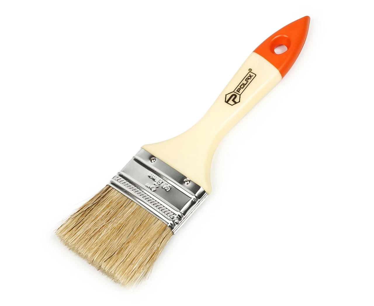 Кисть флейцевая Стандарт 2" пластиковая ручка смешанный ворс (2428626873) - фото 1