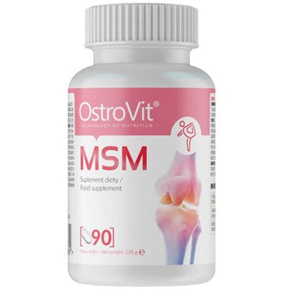 Хондропротектор для спорта OstroVit MSM 90 Tabs