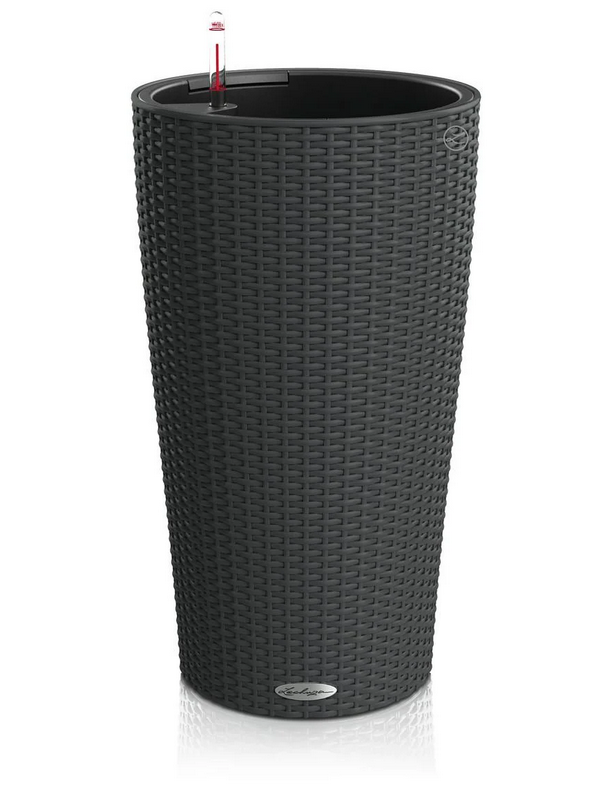 Вазон Lechuza CILINDRO Cottage 32 Графитовый (A-014809)