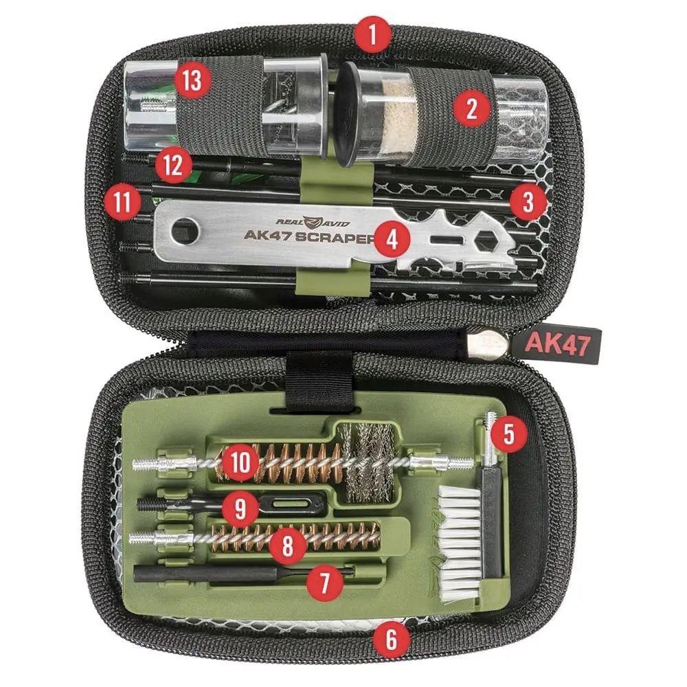 Набір інструментів для чищення зброї Real Avid Gun Boss АК47 Cleaning Kit (AVGCKAK47) - фото 3 Набір інструментів для чищення зброї Real Avid Gun Boss АК47 Cleaning Kit (AVGCKAK47) - фото 3