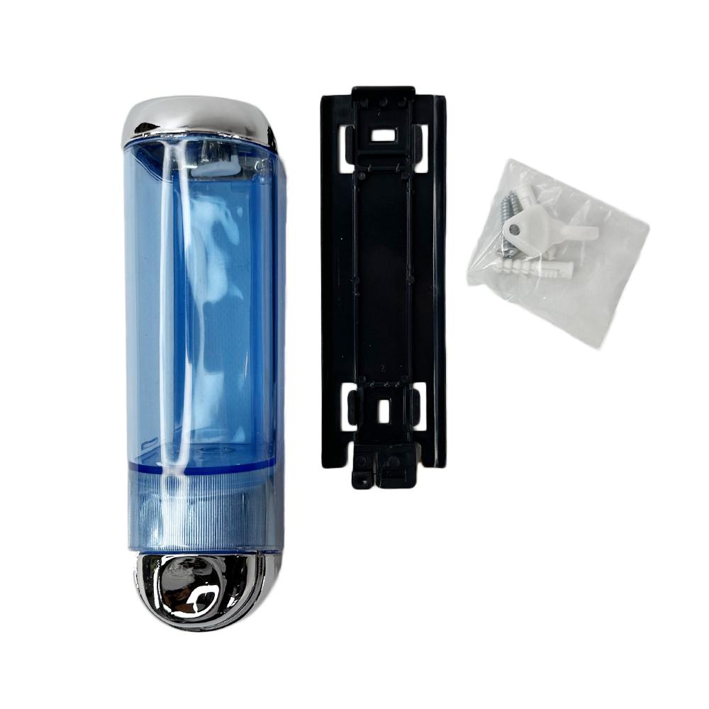 Дозатор для мыла Afacan Plastik настенный 250 мл Синий - фото 3