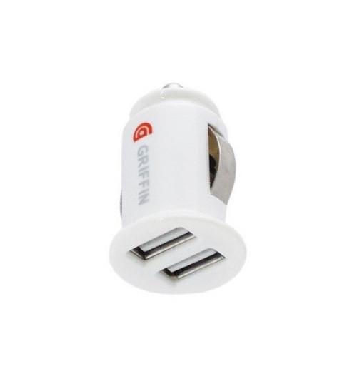 Зарядное устройство автомобильное Griffin 2хUSB White (000022086)