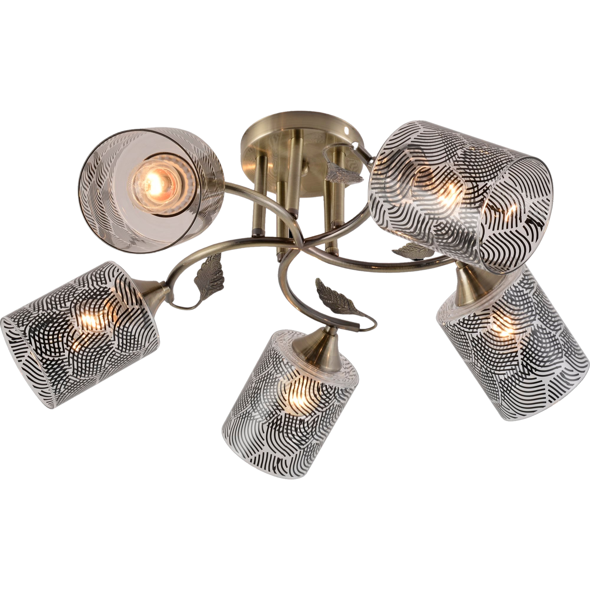 Люстра потолочная Valeso V XA1543A/5 AB