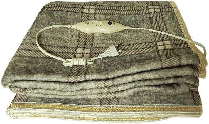 Электропростынь с сумкой Electric Blanket 150х120 см Серый (1287535195) - фото 1