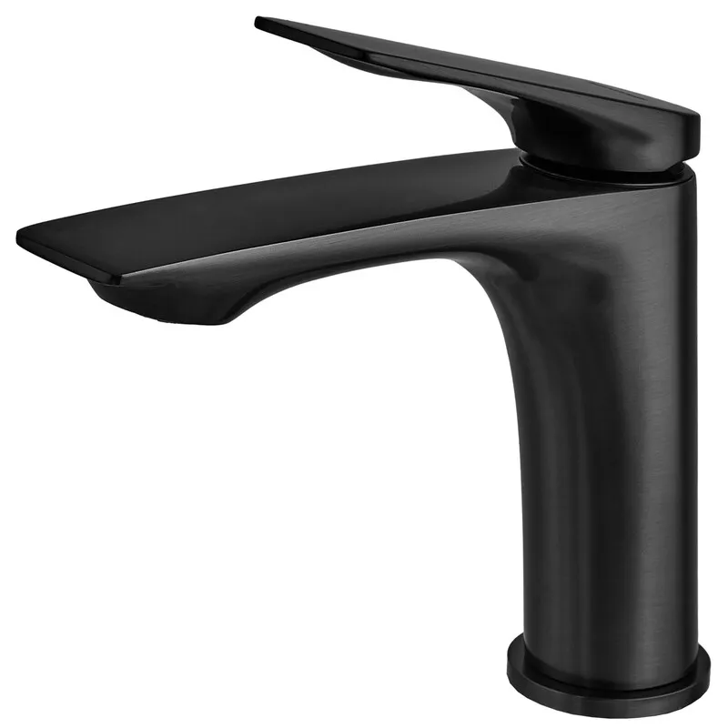 Змішувач для раковини MIXXUS Derby 001 одноважільний Чорний матовий (MI6601)