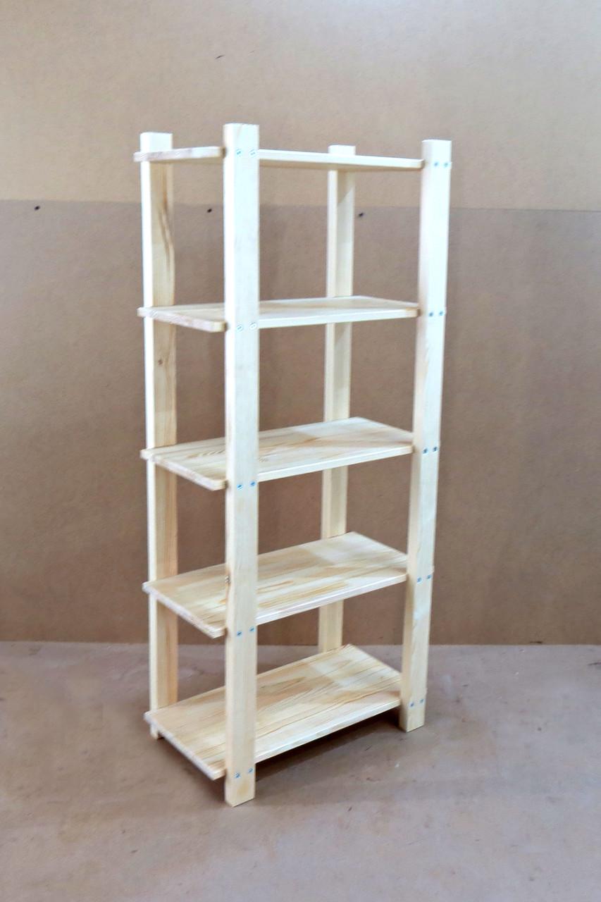 Этажерка разборная из дерева Ковентри 60х38х136 см Бланже (МЕБ-0018201)