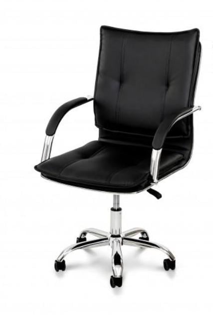 Стул офисный компьютерный Мікс Меблі Клик Черный Стул офисный компьютерный Мікс Меблі Клик Черный
