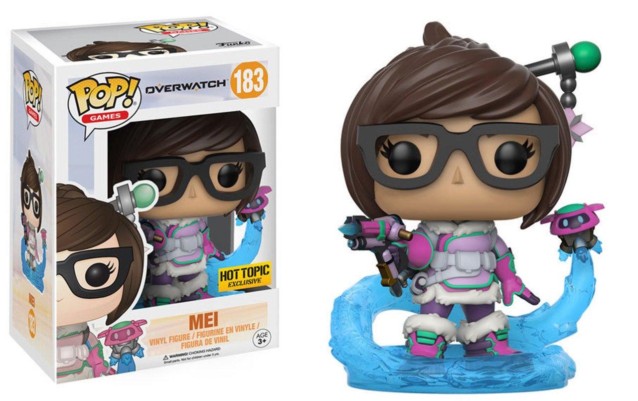 Детская игровая фигурка Funko Pop Exclusive Overwatch Mei Mid Blizzard 10 см (Game O MM 183)