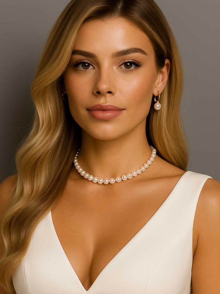 Намисто LeBijou з перламутра (4695)