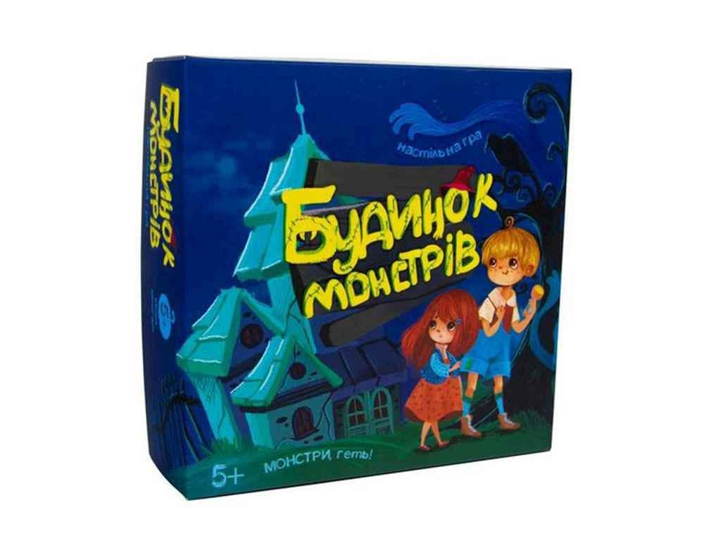 Настольная игра Strateg Дом Монстров на украинском языке 30866 (829892)