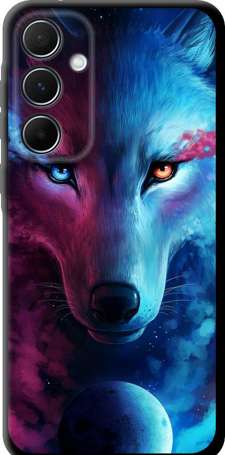 Чехол на Samsung Galaxy A55 Арт-волк (3999b-3617-42517)