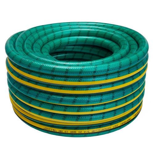 Шланг поливочный Alloid Pro JADE CATERPILLAR 3/4 и подарок 4-слойный 20 м