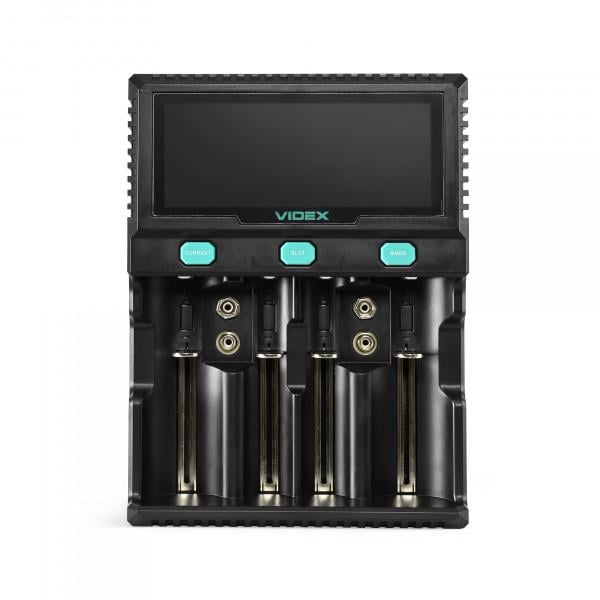 Зарядний пристрій універсальний Videx VCH-UT600 Чорний (2741211547)