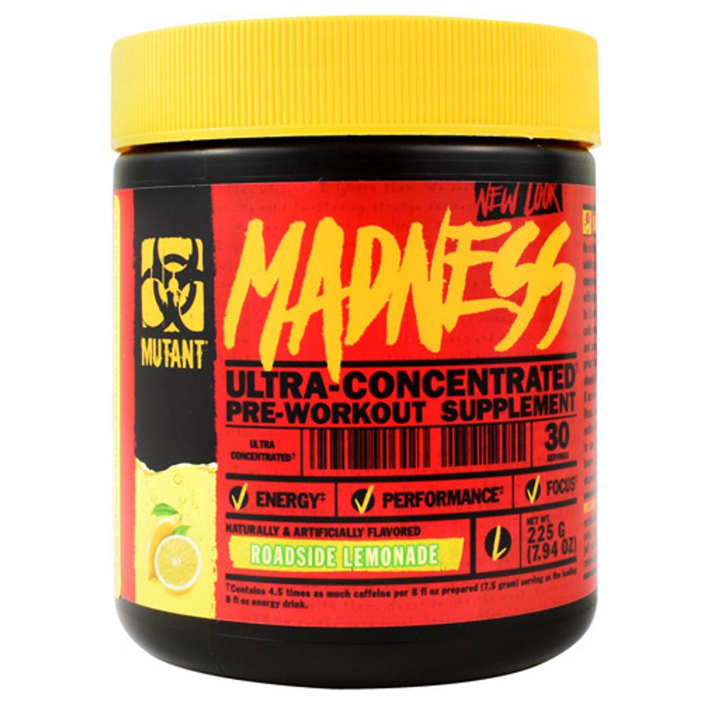 Предтренировочный комплекс MUTANT Madness 225 г Roadside Lemonade