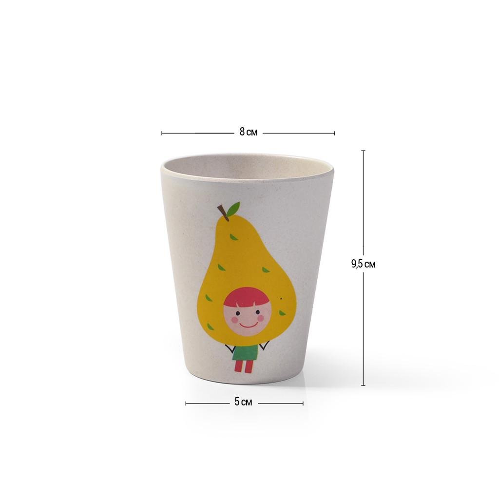 Стакан Fissman Груша 9,5x8 см 300 мл из бамбукового волокна (8361) - фото 2 Стакан Fissman Груша 9,5x8 см 300 мл из бамбукового волокна (8361) - фото 2