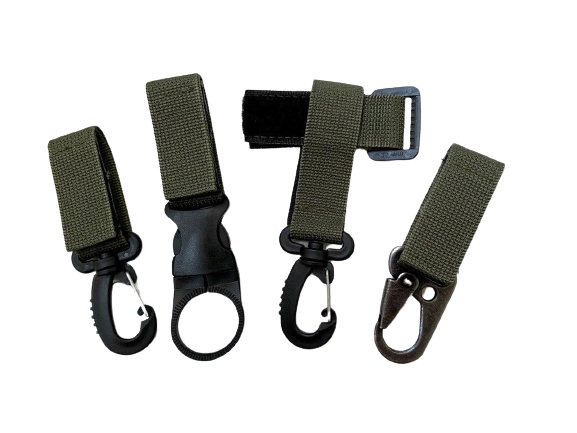 Набір карабінів на стропі Олива