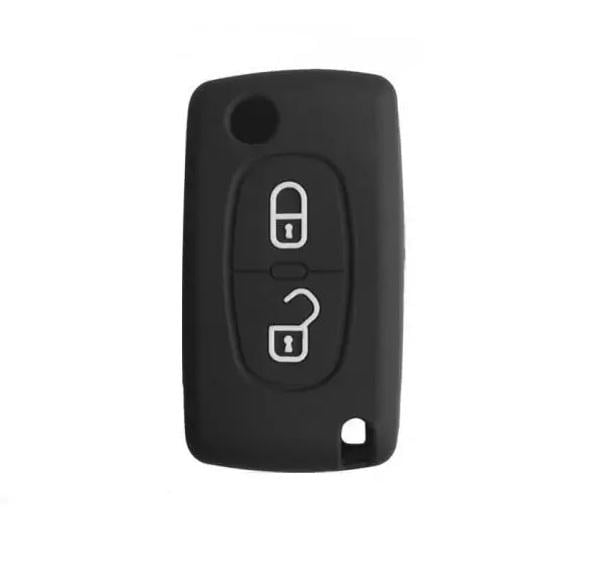 Чехол для автоключа силиконовый Peugeot KB02
