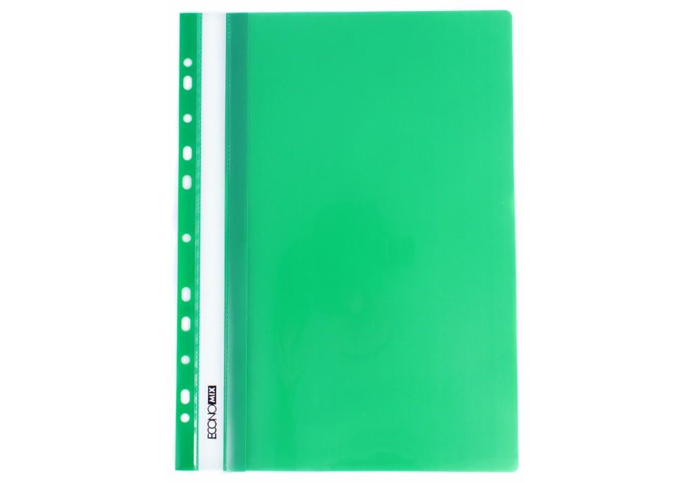 Папка-скоросшиватель Economix A4 полипропилен Зеленый (E31508-04)