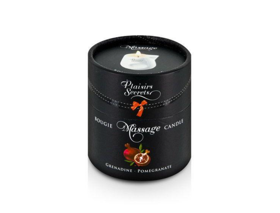 Массажная свеча Plaisirs Secrets Pomegranate 80 мл (SO1850)