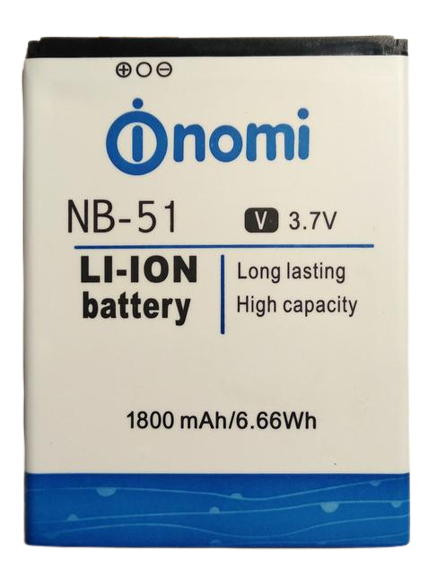 Аккумуляторная батарея NB-51 для Nomi I500 1800 mAh (000021598)