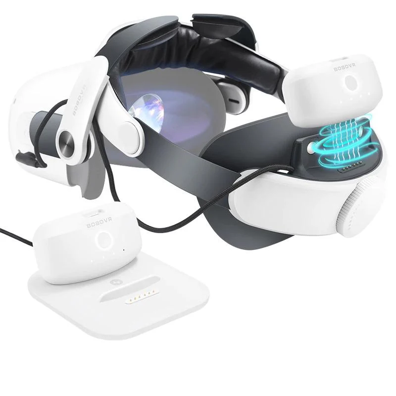 Набор BOBOVR M2 PLUS Twin Battery Combo крепление/зарядная станция/2 батареи для Oculus Quest 2 (ACS-NBBM2PTBC)