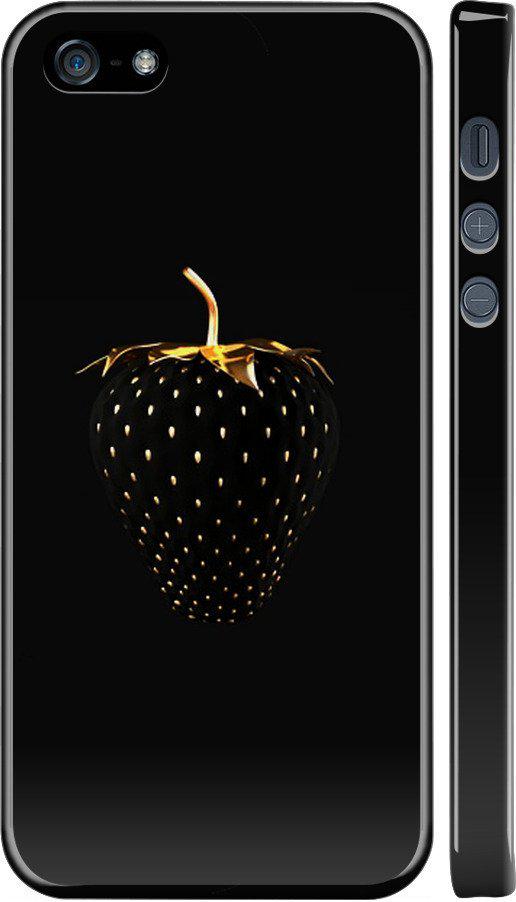 Чехол на iPhone 5 Черная клубника (3585m-18-42517) Чехол на iPhone 5 Черная клубника (3585m-18-42517)