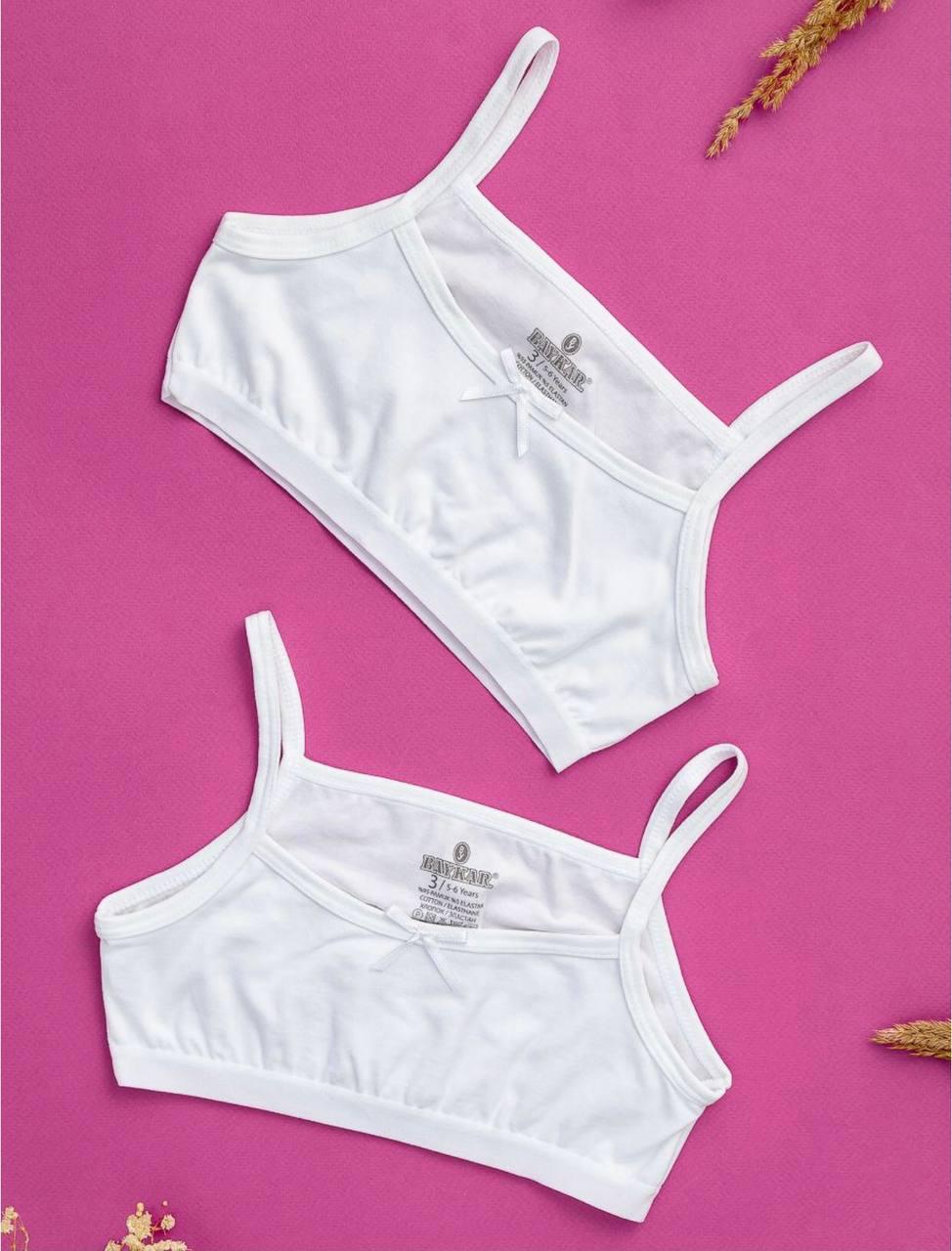 Набір топів для дівчинки BAYKAR р. 6 158-164 см 11-12 років 3 шт. Білий (4766-01) Набір топів для дівчинки BAYKAR р. 6 158-164 см 11-12 років 3 шт. Білий (4766-01)