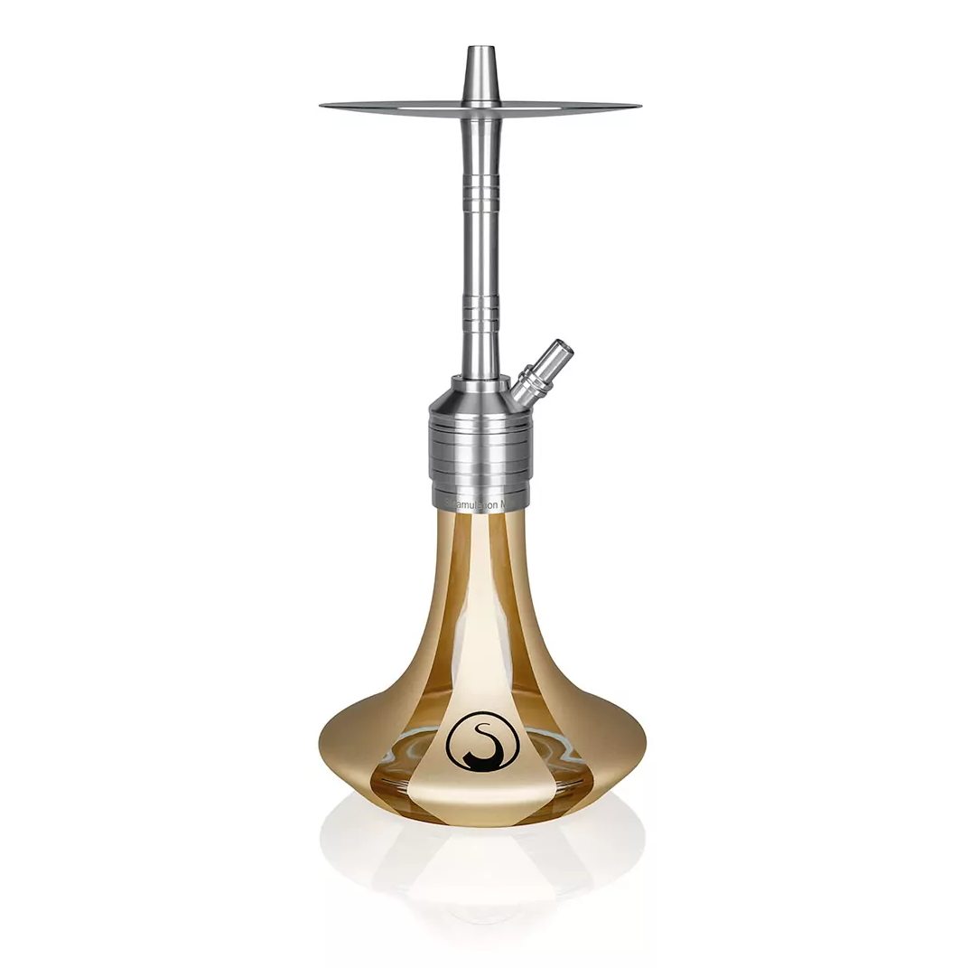 Кальян Steamulation Mini Gold Matt Metallic