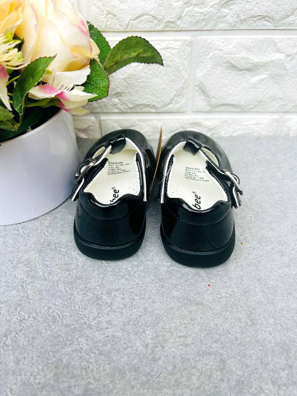 Туфлі для дівчинки Clibee 1649 р. 20 13 см Чорний (1649) - фото 3 Туфлі для дівчинки Clibee 1649 р. 20 13 см Чорний (1649) - фото 3