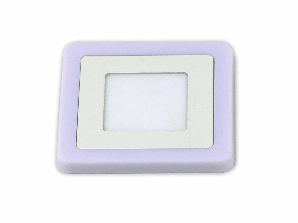 Точковий LED світильник Sirius Ш KLD 105 E 3 квадратної форми 6W (28853)