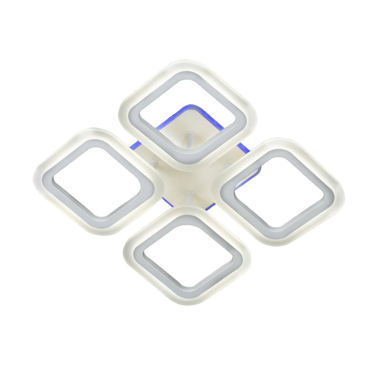 Люстра LED Свет SY-5330/4WH+RGB 56/24W с пультом Белый