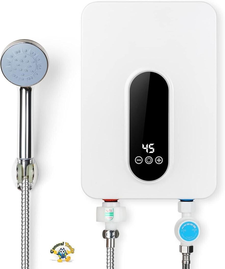 Проточный водонагреватель-душ с терморегулятором Aqua-Jet RYK-005Plus 5,5 кВт (RYK-005Plus) Проточный водонагреватель-душ с терморегулятором Aqua-Jet RYK-005Plus 5,5 кВт (RYK-005Plus)