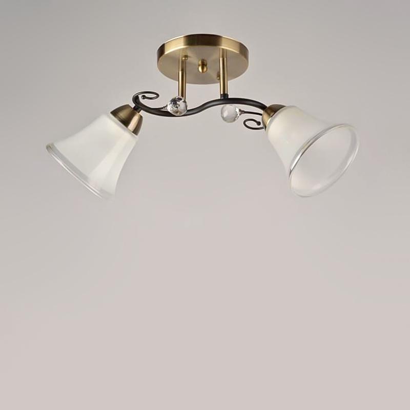 Люстра потолочная Light House SRS-16076/2 на две лампы Бронза