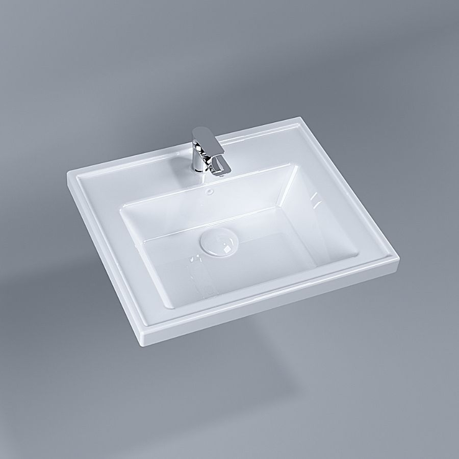 Умывальник накладной Quarter Bath New Line 70LN21055 550х450 мм прямоугольный Белый (LM-70LN21055) Умывальник накладной Quarter Bath New Line 70LN21055 550х450 мм прямоугольный Белый (LM-70LN21055)