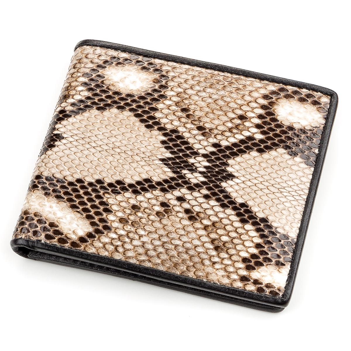 Портмоне Snake Leather 18205 натуральная кожа Коричневый
