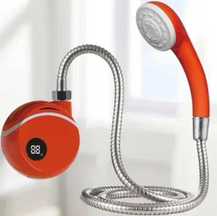 Туристический душ аккумуляторный Portable Outdoor Shower Li-ion 2000 мАч Оранжевый (28077849) - фото 5 Туристический душ аккумуляторный Portable Outdoor Shower Li-ion 2000 мАч Оранжевый (28077849) - фото 5