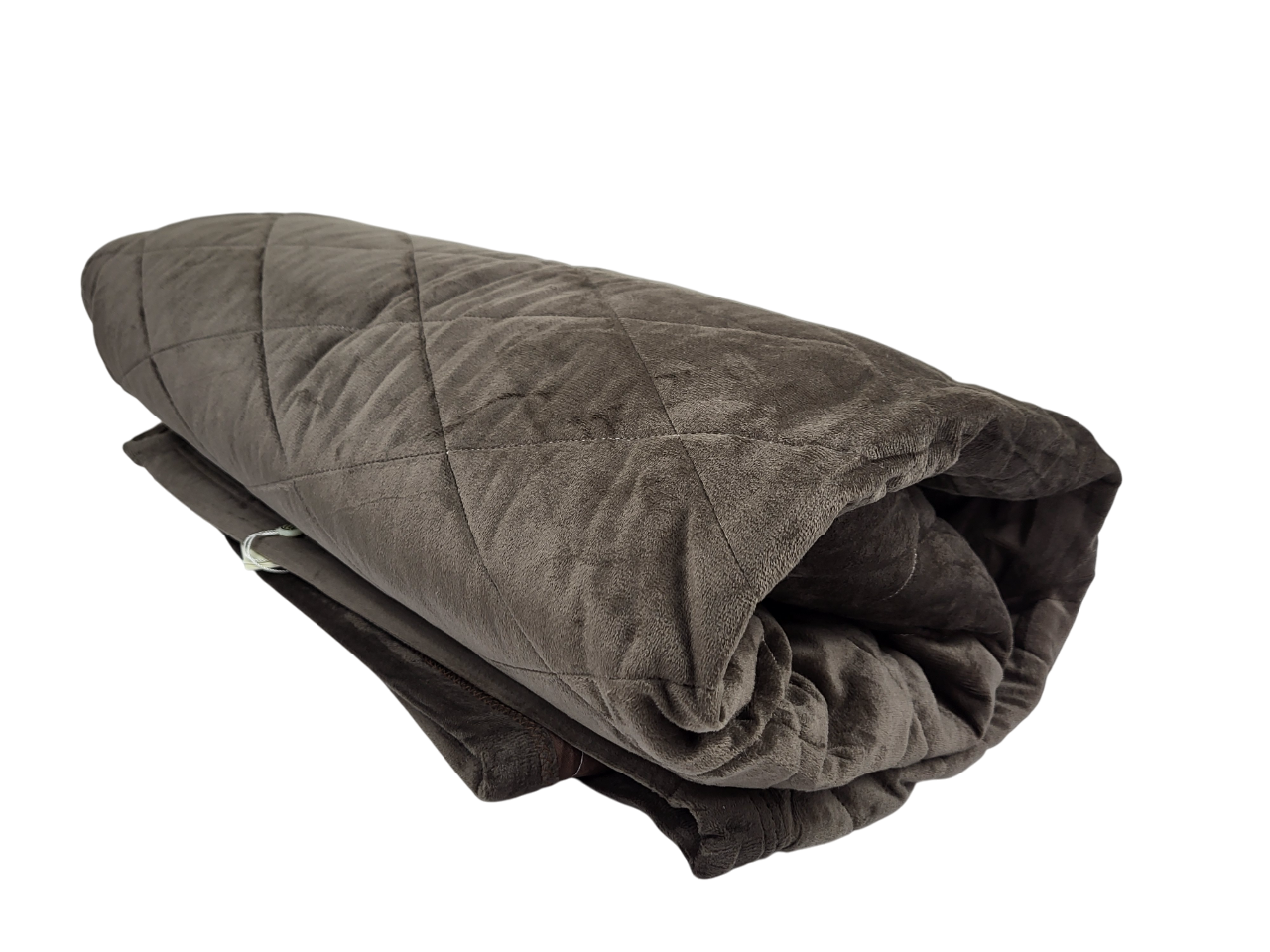 Плед-покрывало велюр евро 220х240 см Коричневый (1656) - фото 2 Плед-покрывало велюр евро 220х240 см Коричневый (1656) - фото 2