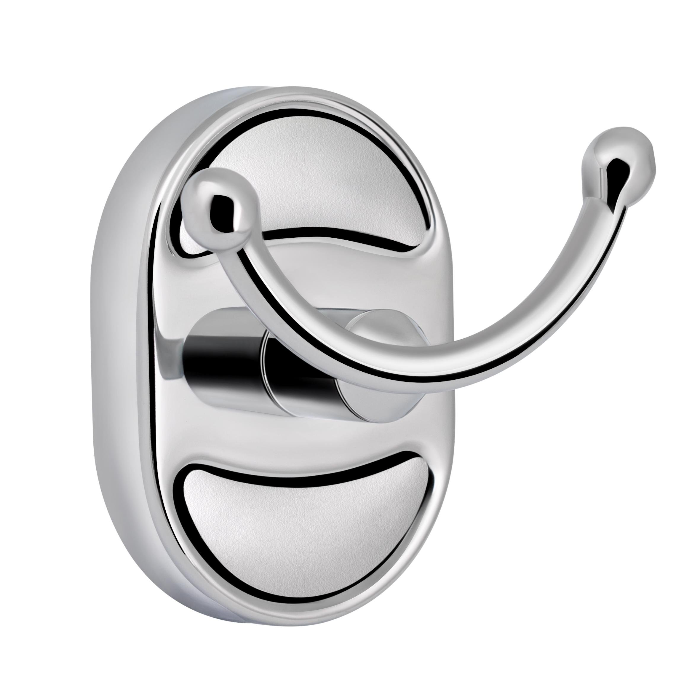 Крючок настенный Kroner Elbe CV022859 двойной Хром (134661)