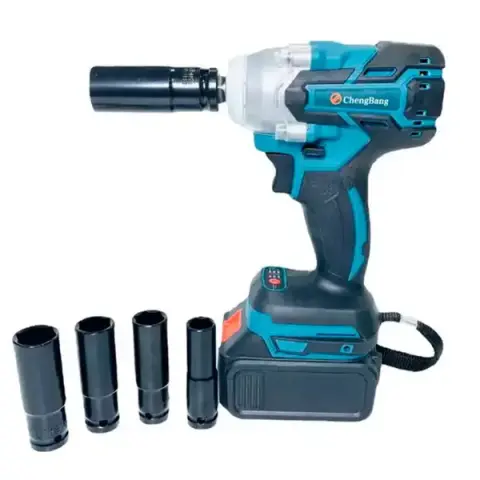 Гайковерт акумуляторний 1135-4 безщітковий на 2 акумулятори з набором інструментів - фото 3 Гайковерт акумуляторний 1135-4 безщітковий на 2 акумулятори з набором інструментів - фото 3