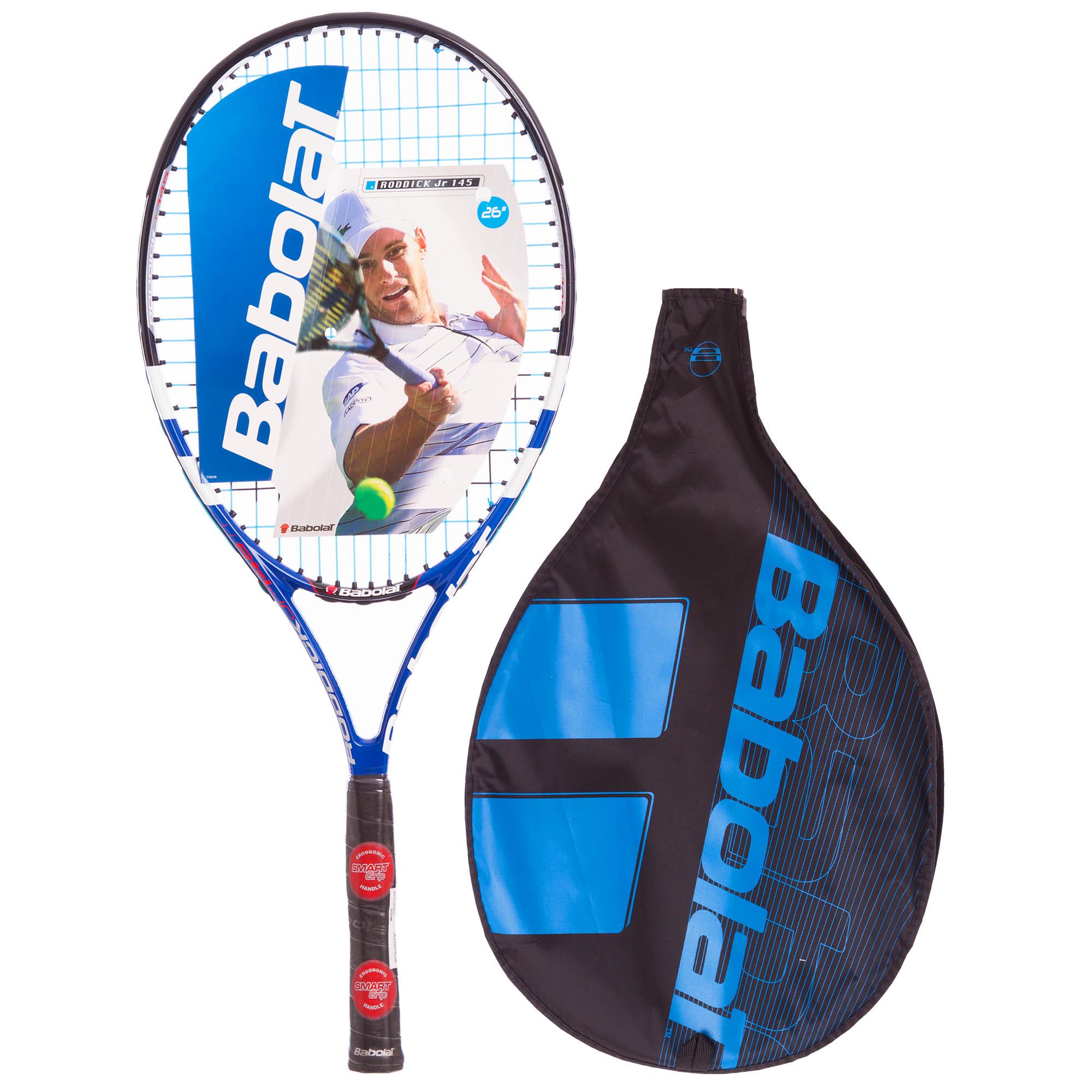 Ракетка для великого тенісу Babolat 140058-100 Roddick Junior 145 юніорська Блакитний (NA002893)