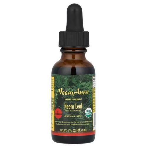 Комплекс NeemAura Neem Leaf Liquid Herbal Extract 29,57 мл (NMA-07006)