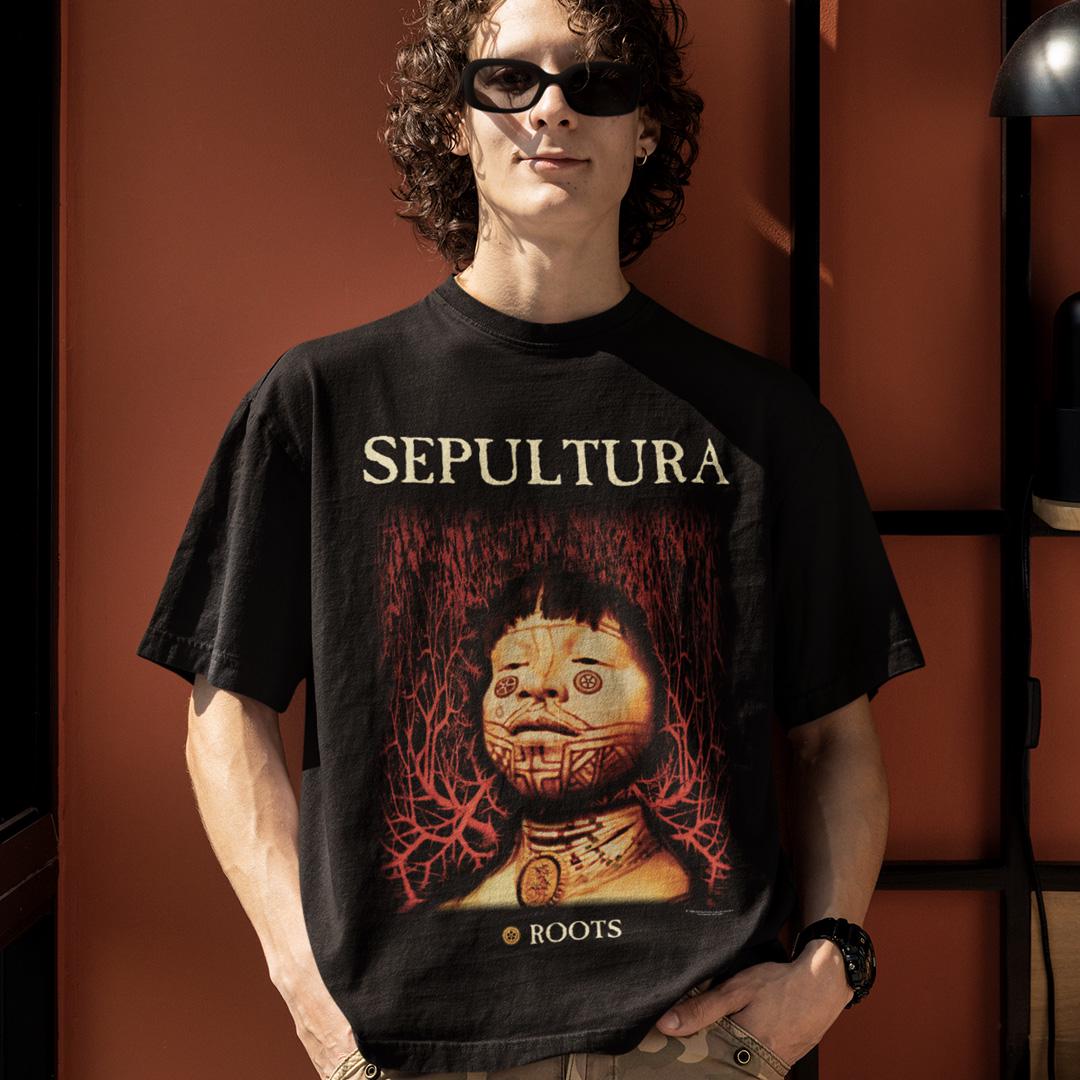 Футболка унисекс Sepultura Roots 1996 M Черный (0000010574)