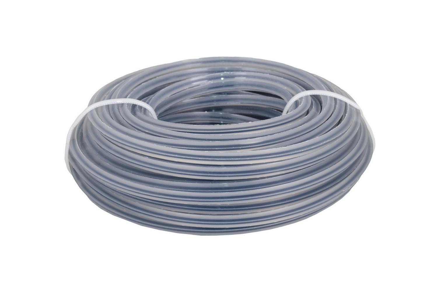 Волосінь для тримера MasterTool квадратна армована 4 мм х 15 м (19-1340)