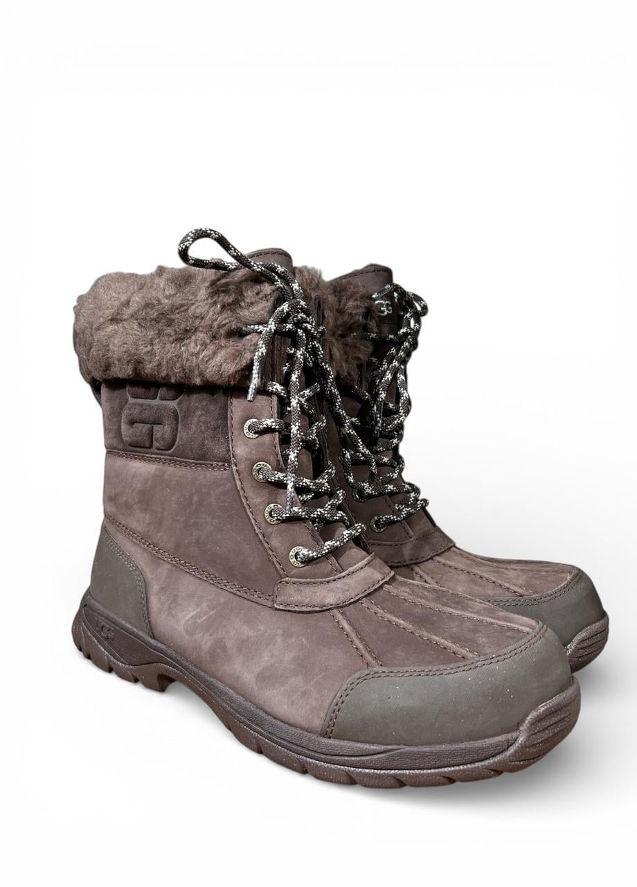 Ботинки UGG Men's Australia Butte Logo s/n 1150010 р. 42,5 US 9,5 27,5 см Коричневый (2873011726)