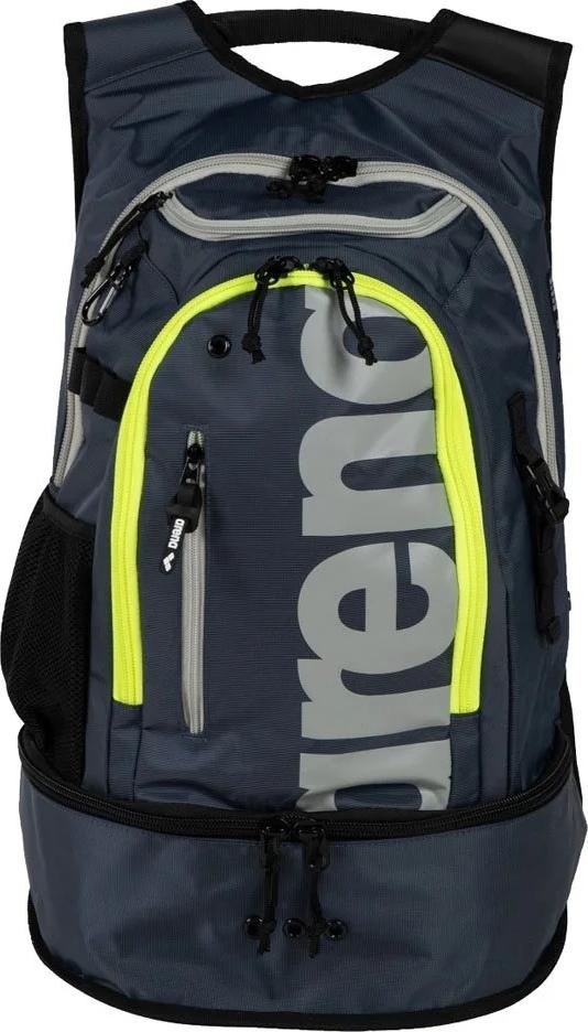 Рюкзак Arena FASTPACK 3.0 40L Серо-черно-лимонный (005295-103)